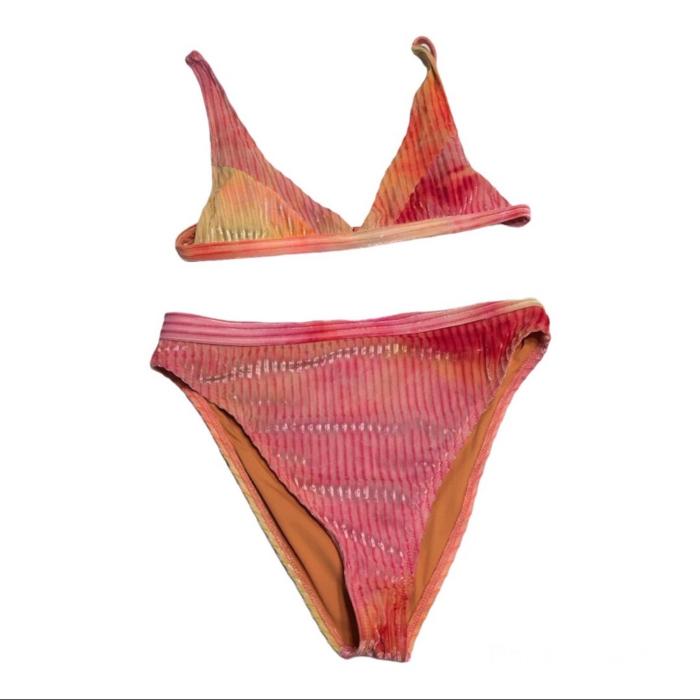 Dippin’ Daisy’s Swimsuit Bikini Set Size Large